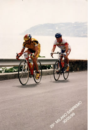 Aldo alla Sanremo 1999